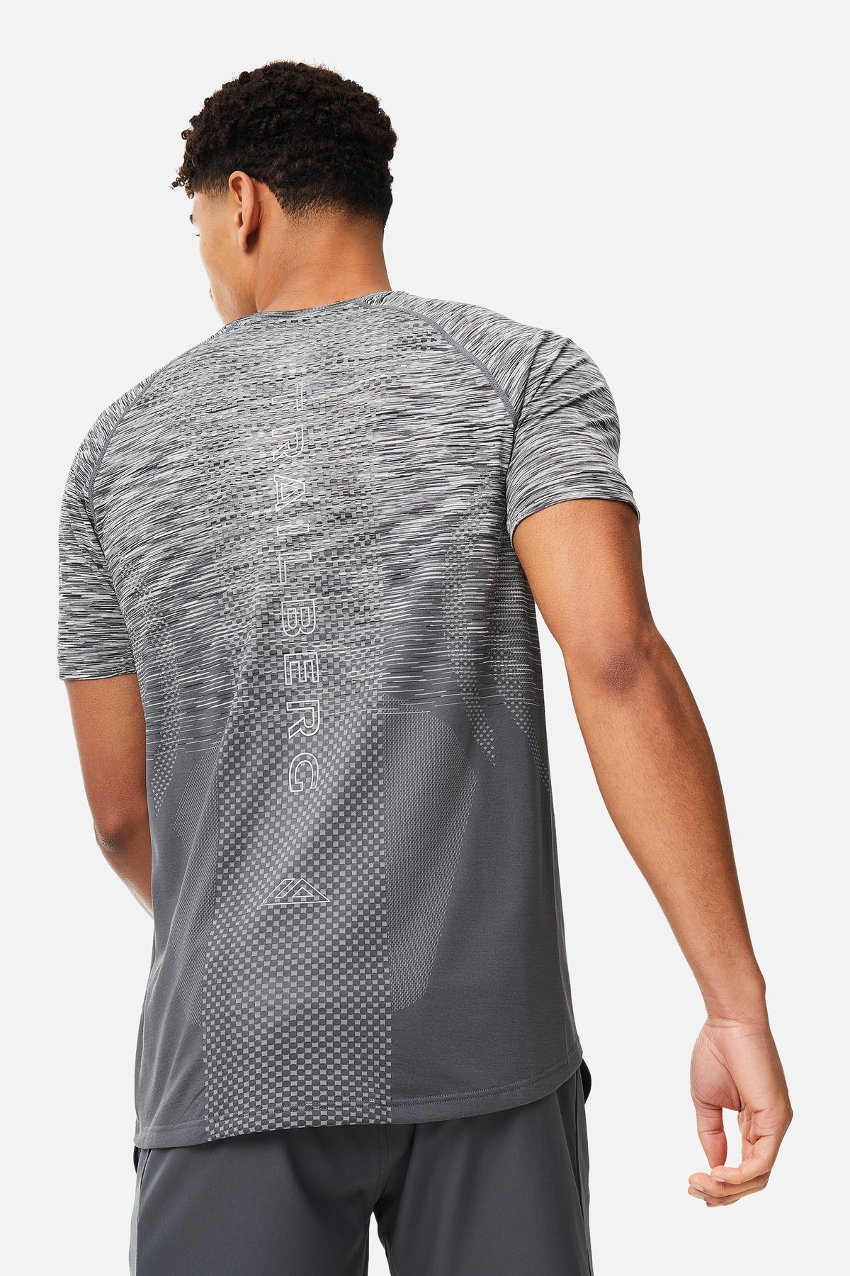 Trailberg Apex Seamless Tee - Iron Grey/Black/White