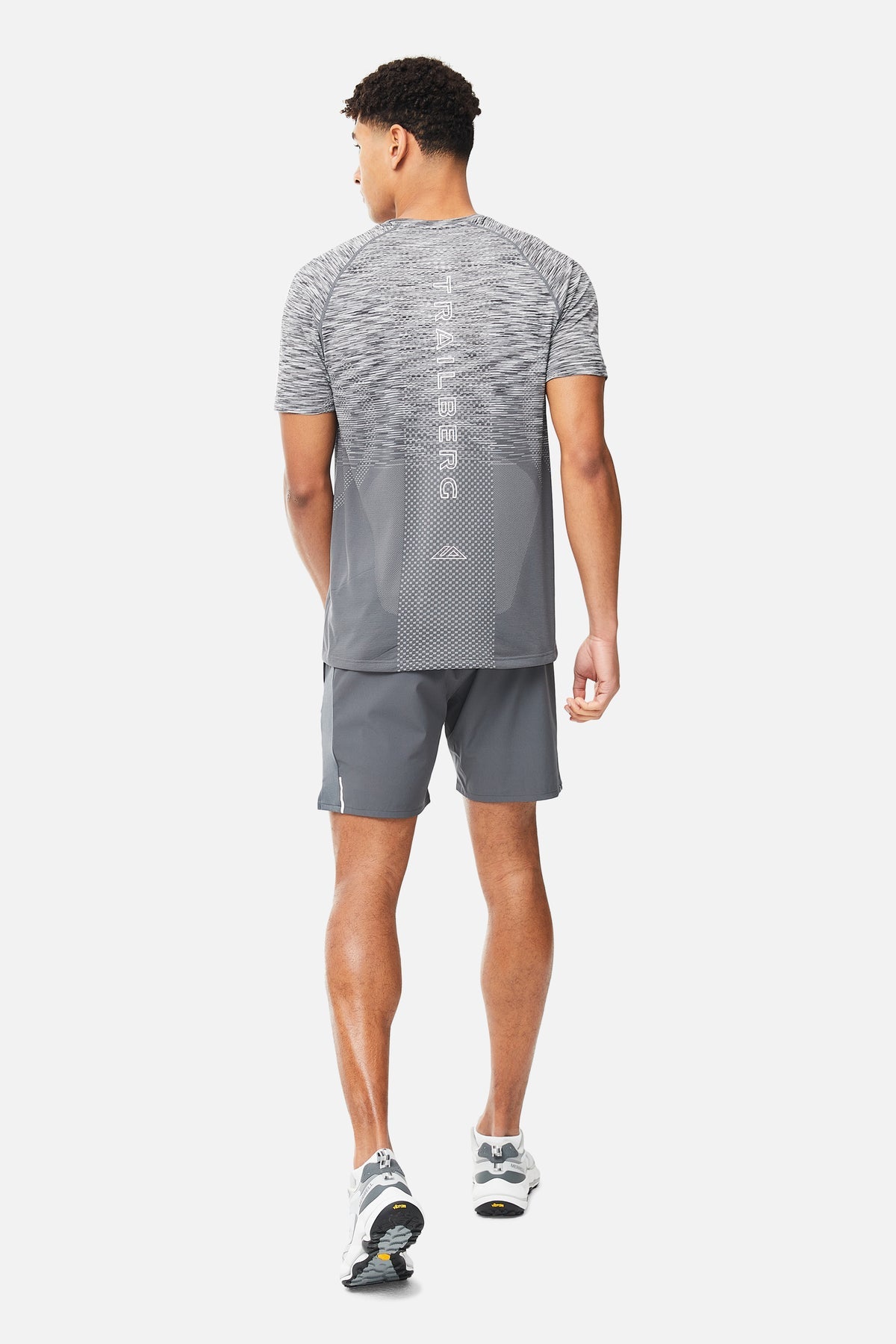 Trailberg Apex Seamless Tee - Iron Grey/Black/White