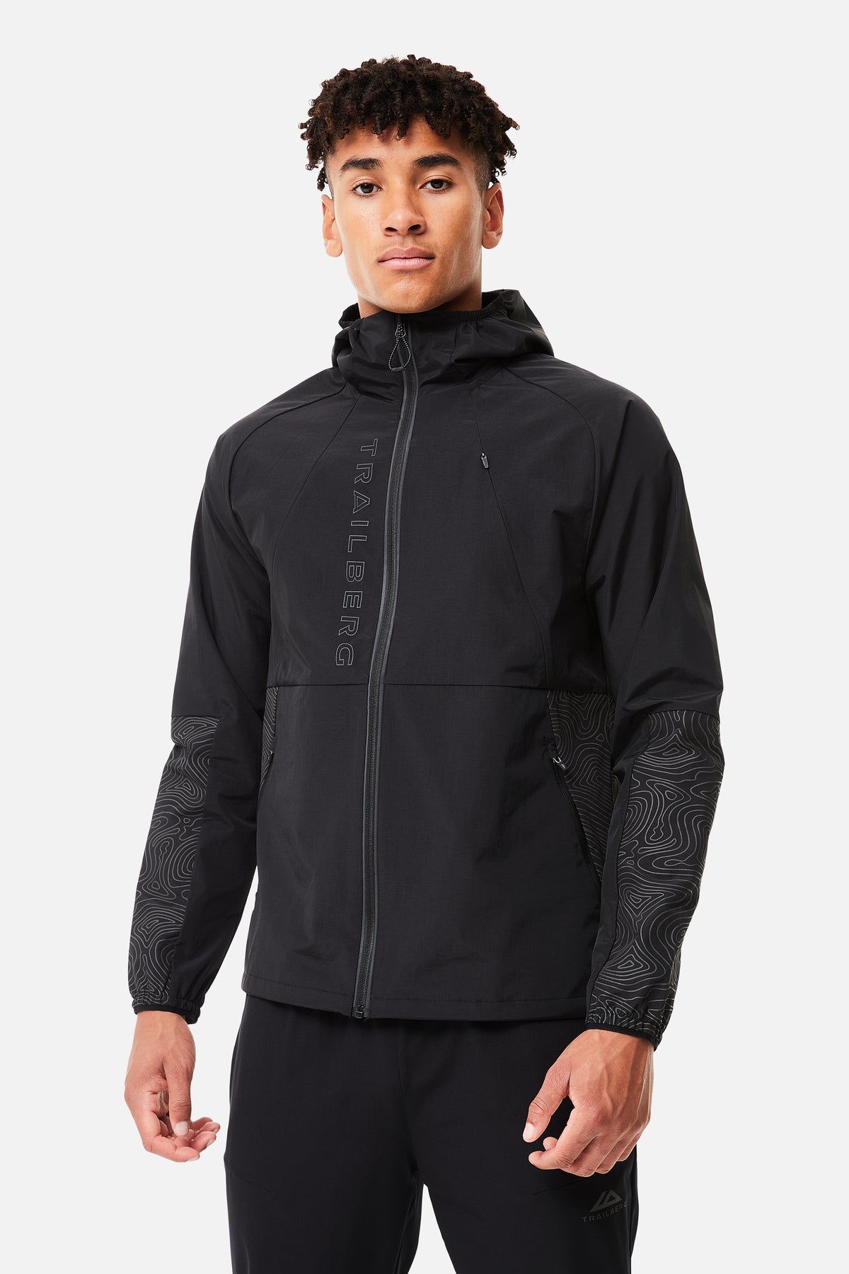 Trailberg Geo Tracksuit - Black