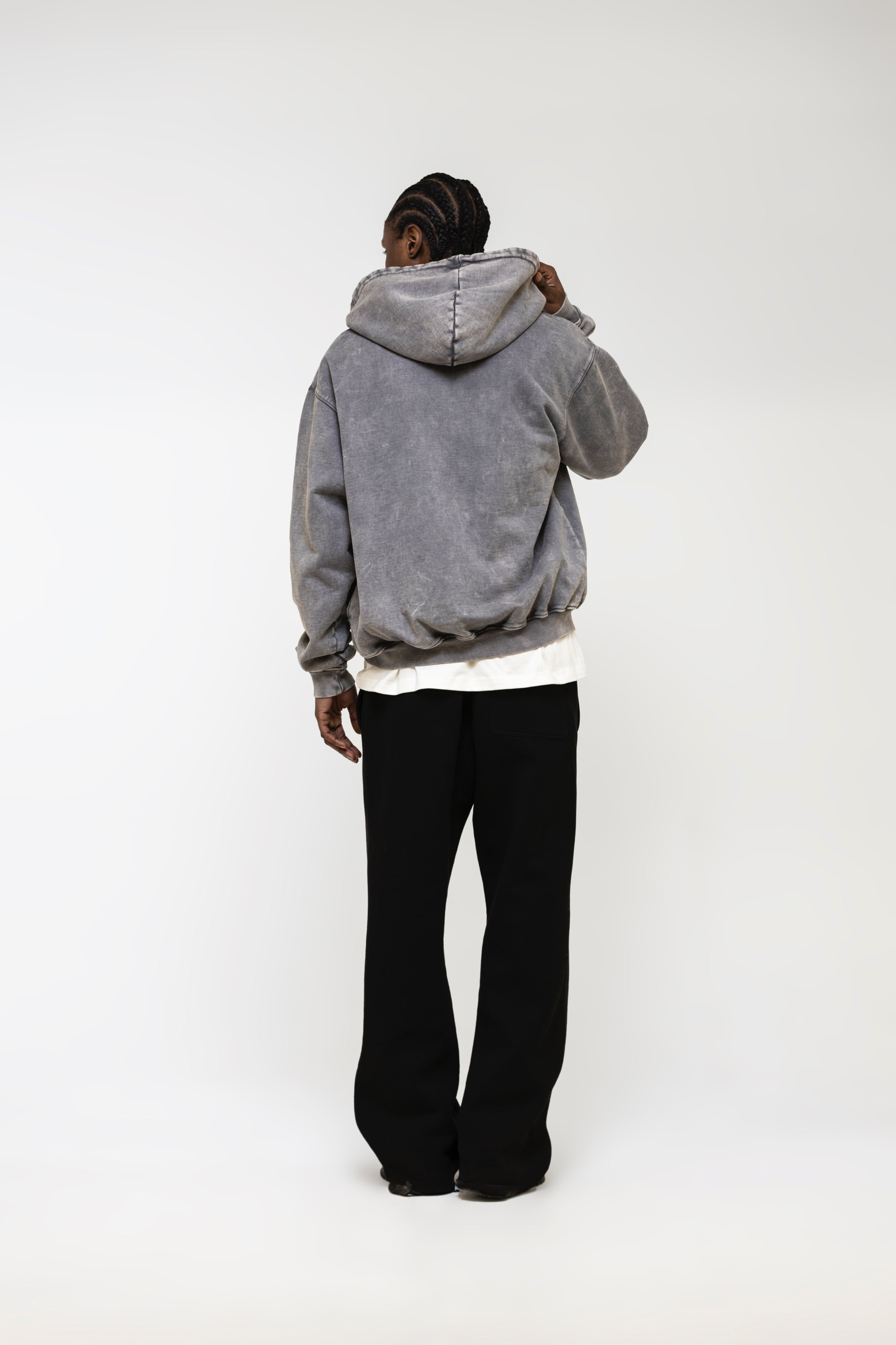 Chambre Logo Zip Acid Grey