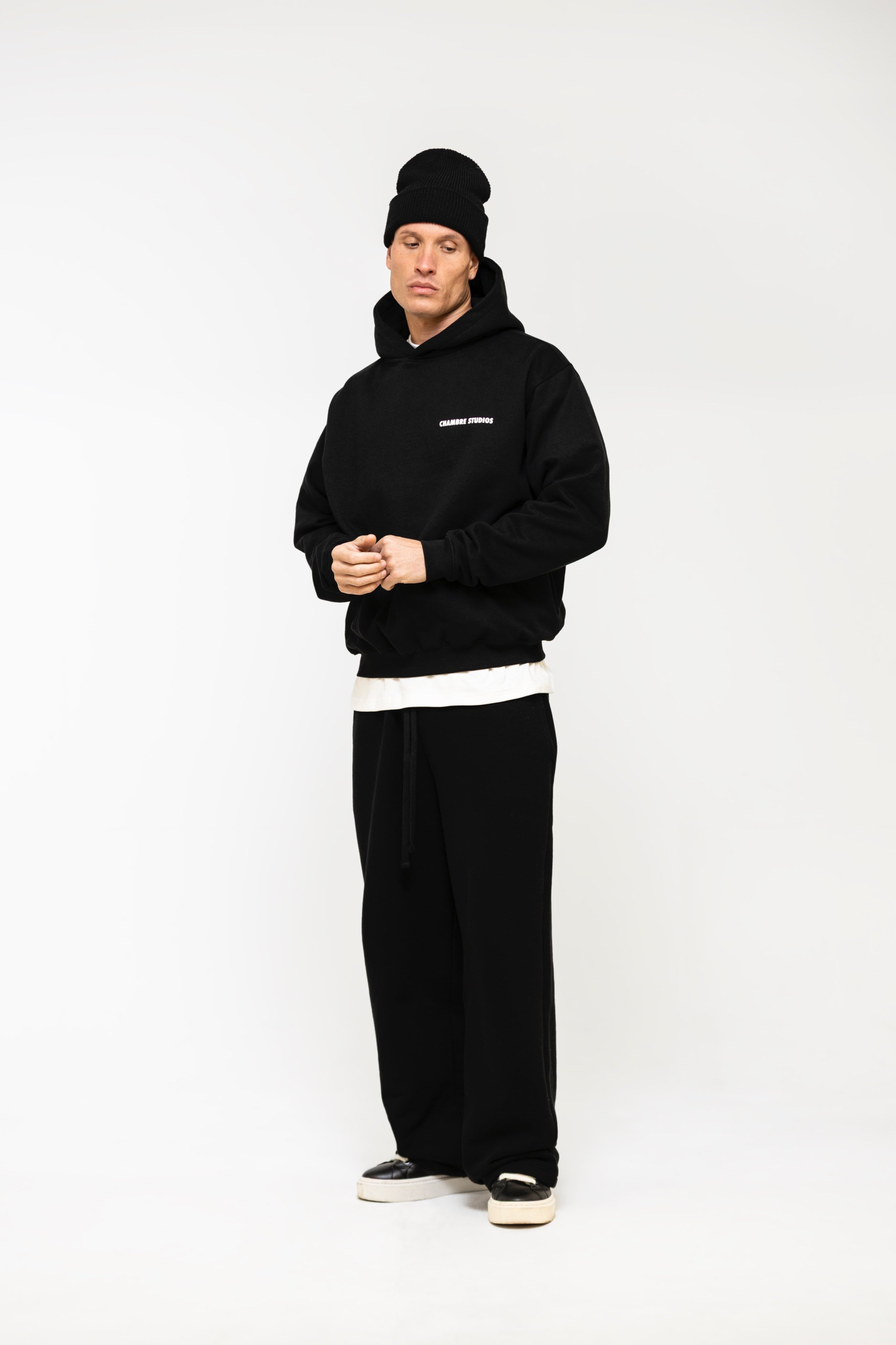 Chambre Logo Hoodie Black