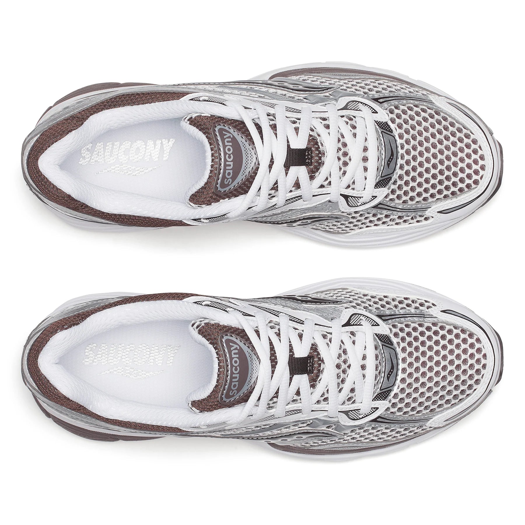 Saucony ProGrid Omni 9 White Brown