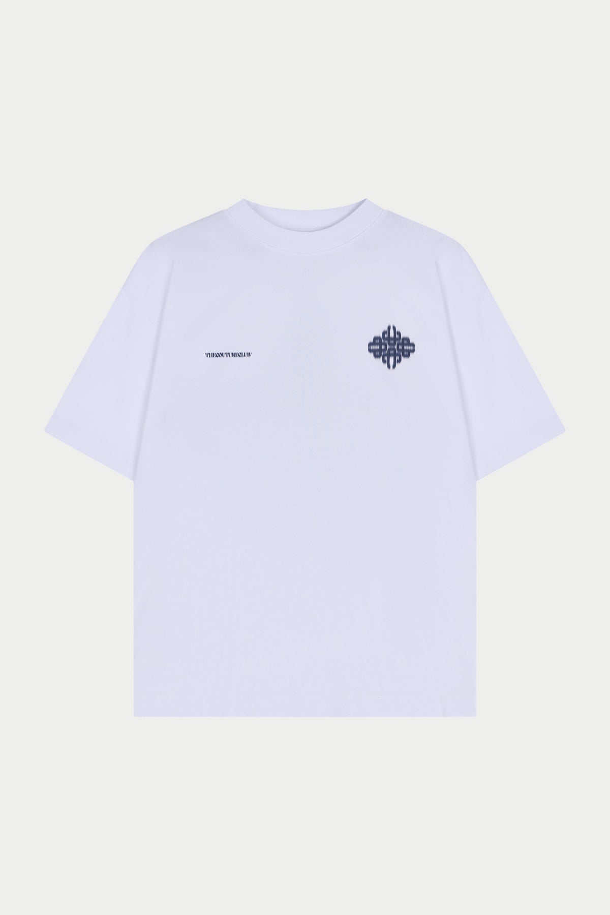 Couture Club Motion Blurred Emblem T-Shirt - Navy