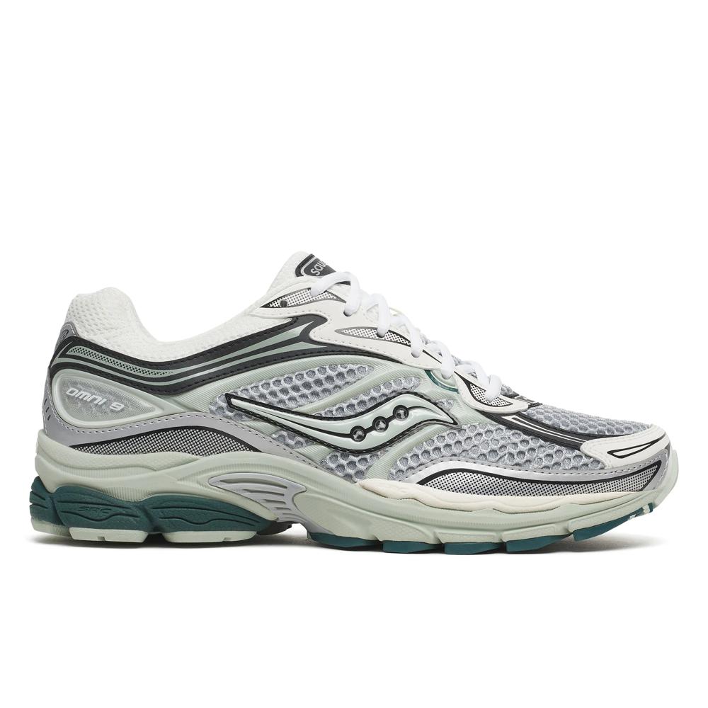 Saucony ProGrid Omni 9 Mist/Seafoam side view