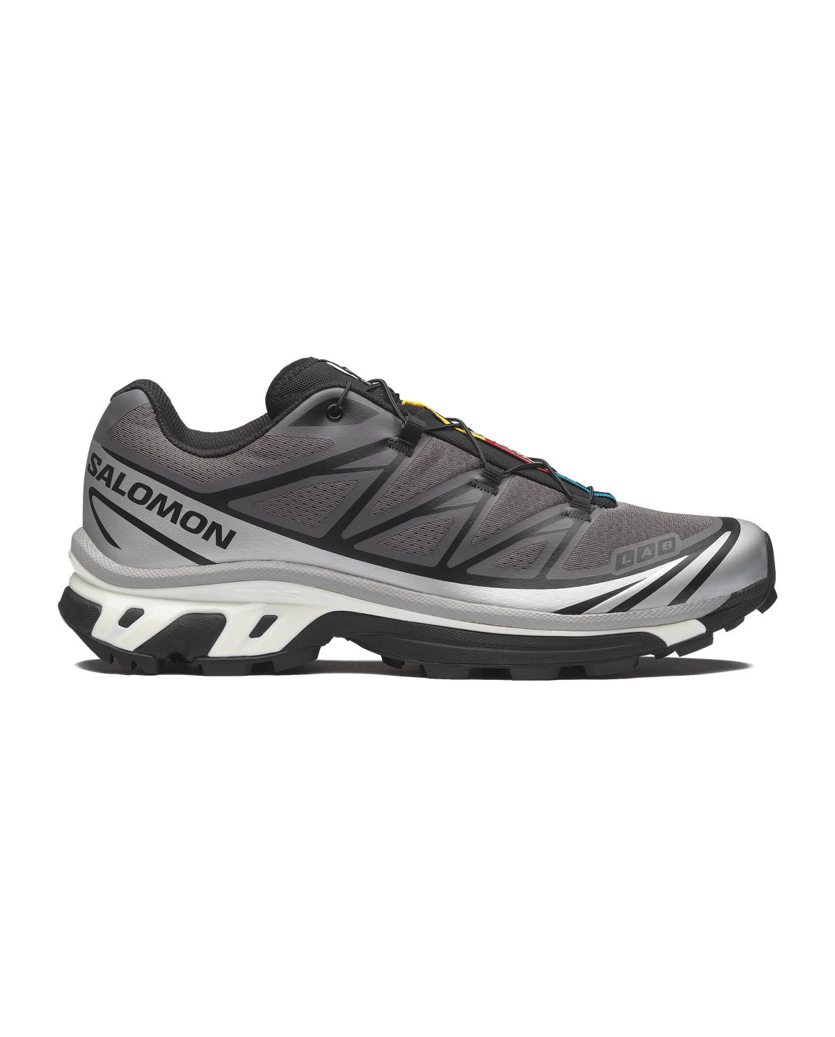 Salomon XT-6 Castlerock / FTW Silver / Vanilla Ice side view
