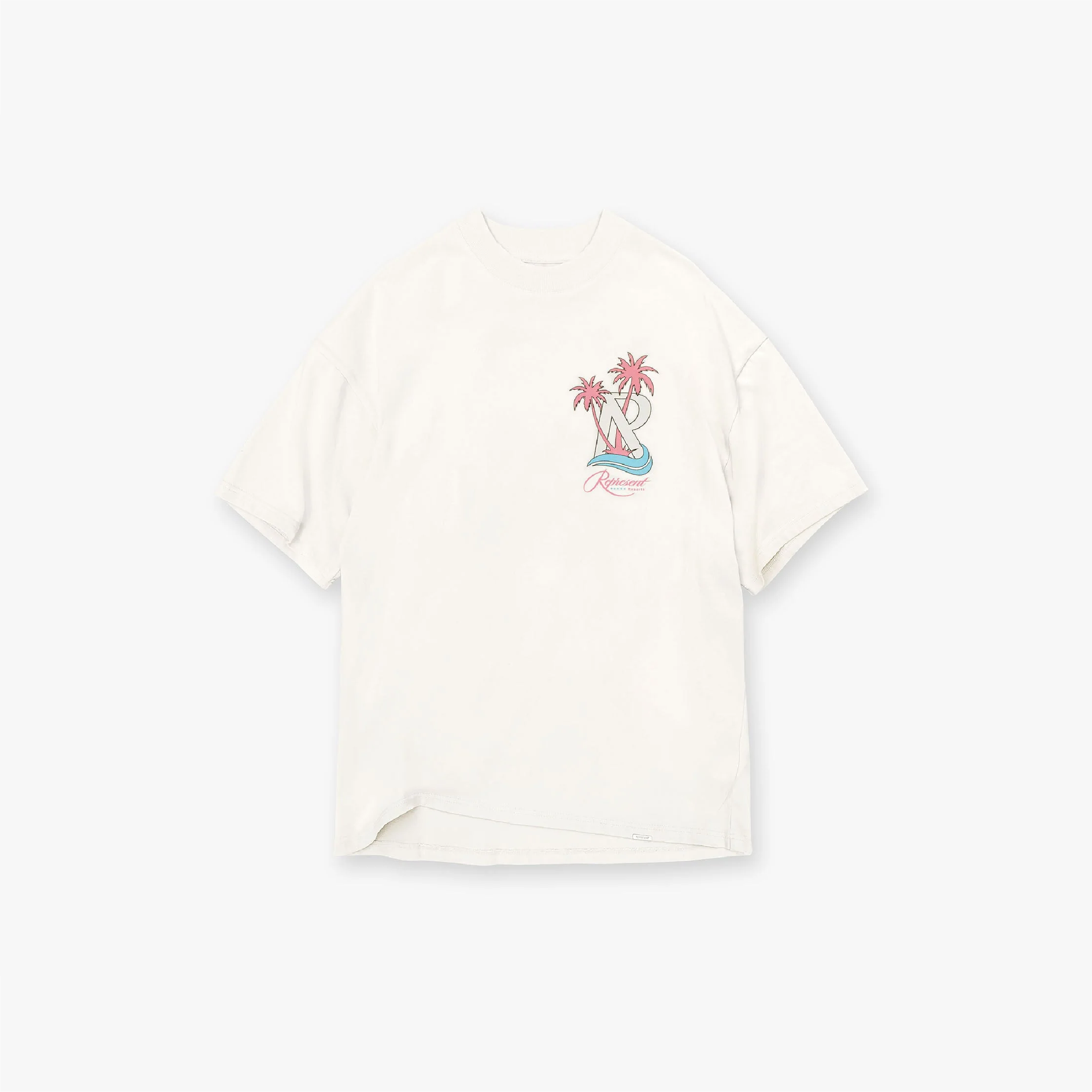 Represent Resort T Shirt Flat White