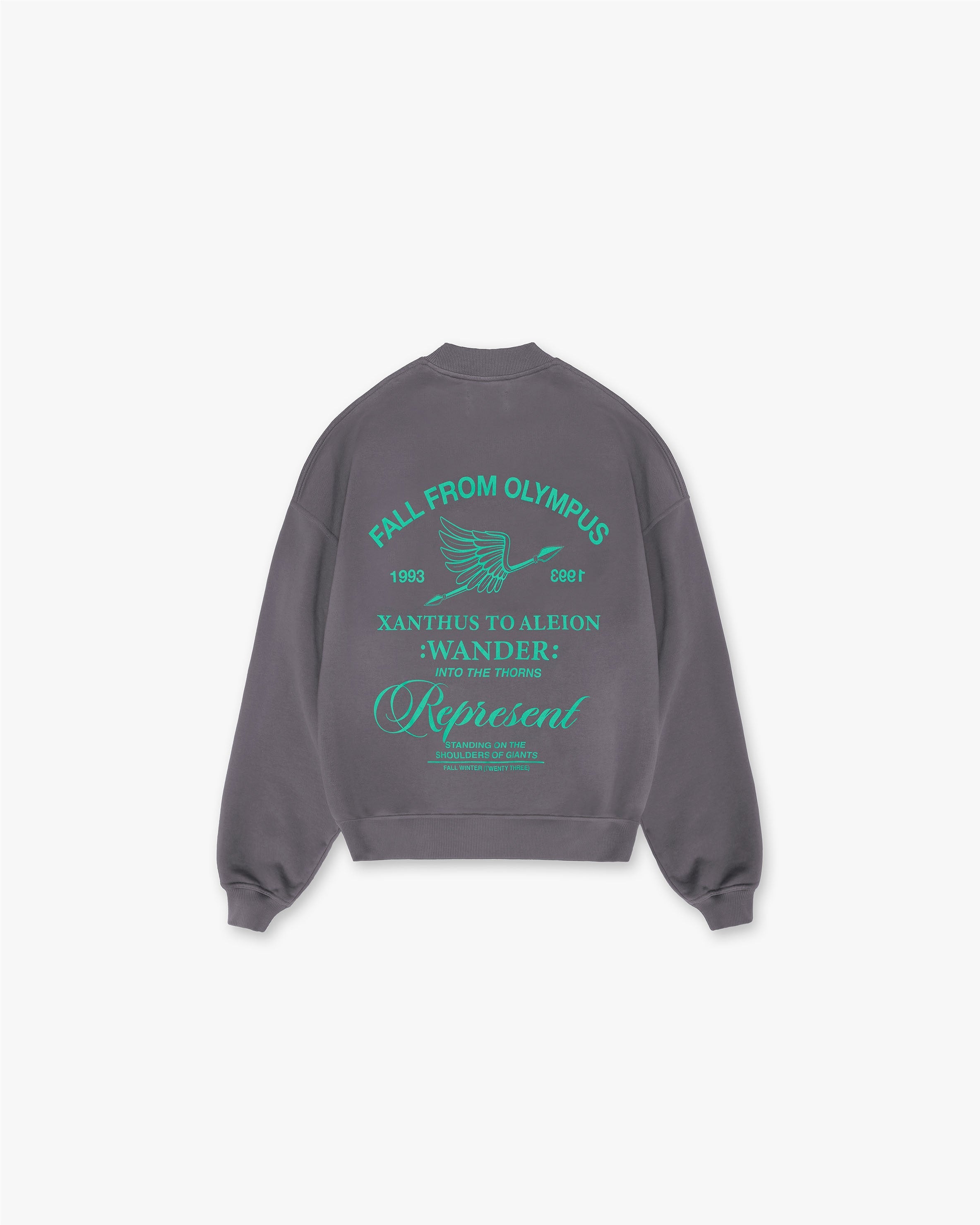 Represent Fall From Olympus Sweater - Storm