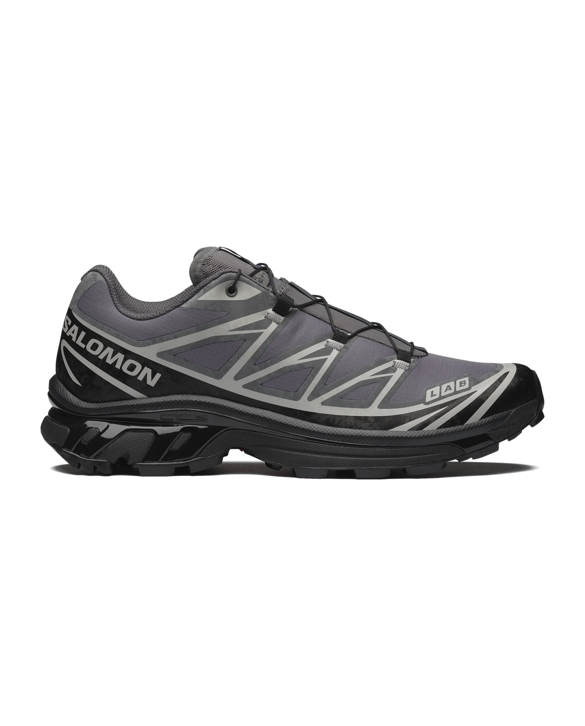 Salomon XT-6 Protective Castlerock / Black / Paloma side view