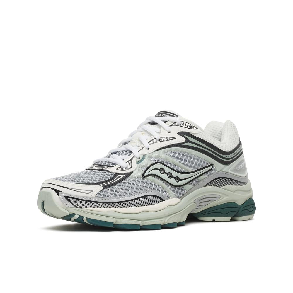 Saucony ProGrid Omni 9 Mist/Seafoam front three-quarter view