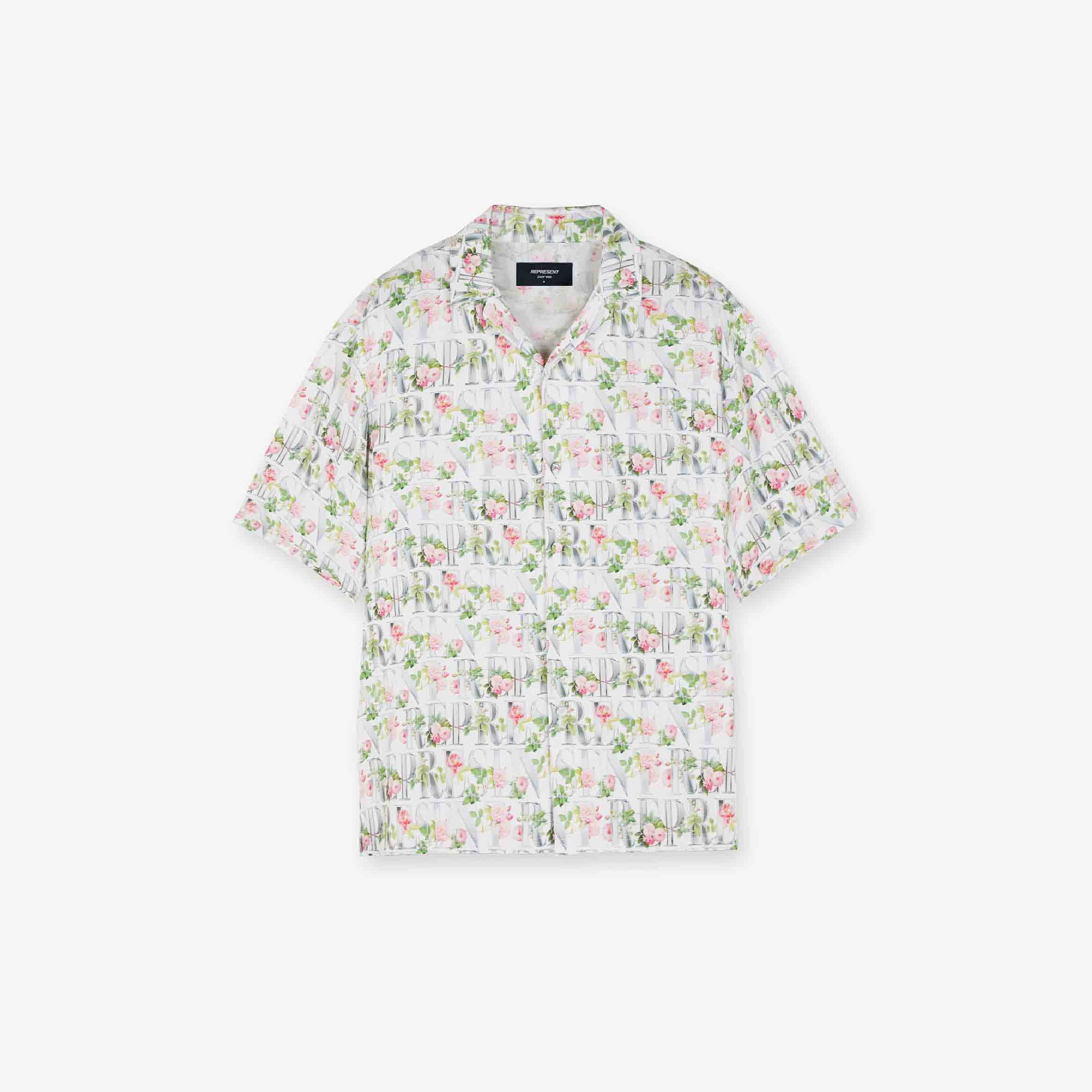 Represent Floral Shirt White