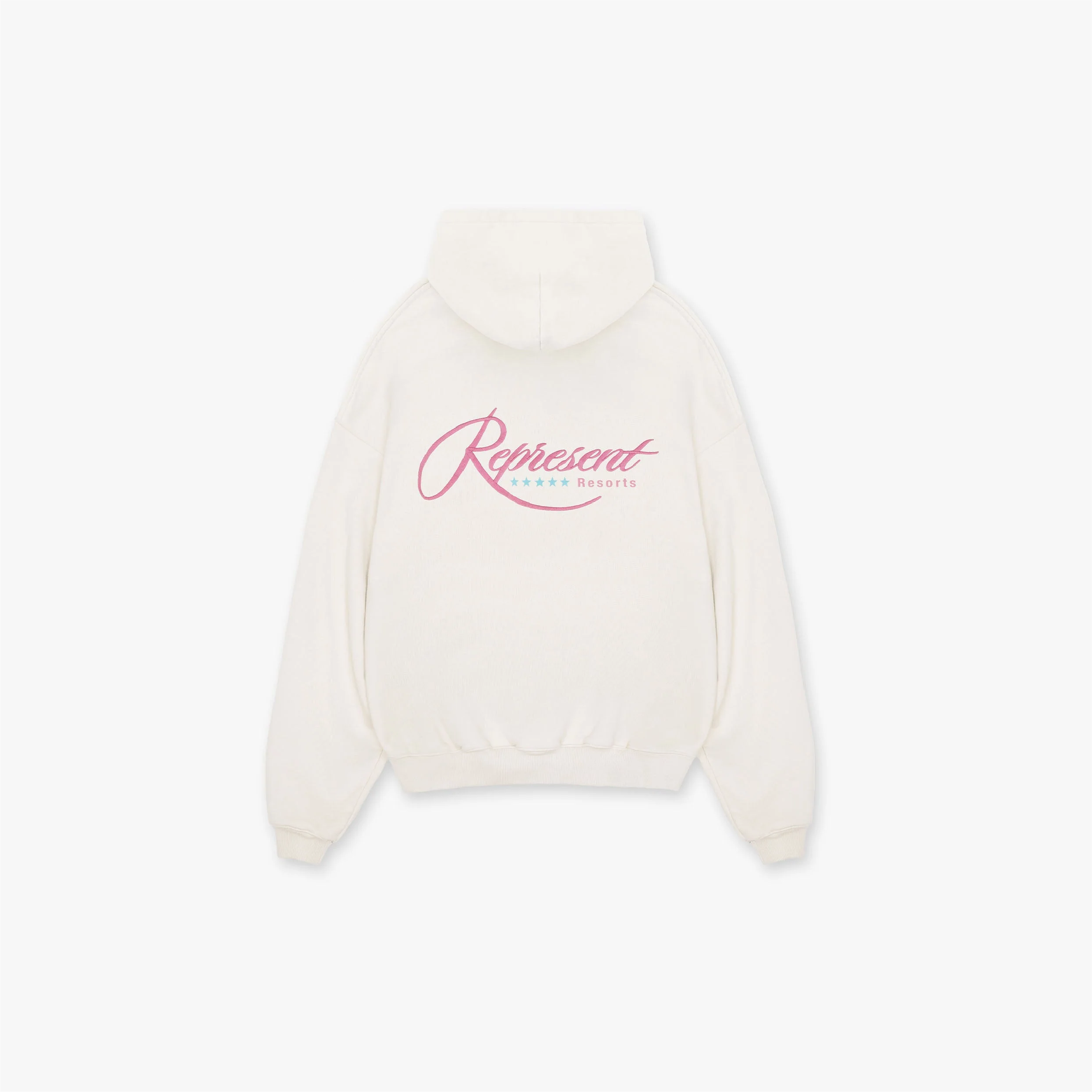 Represent Resort Hoodie Flat White