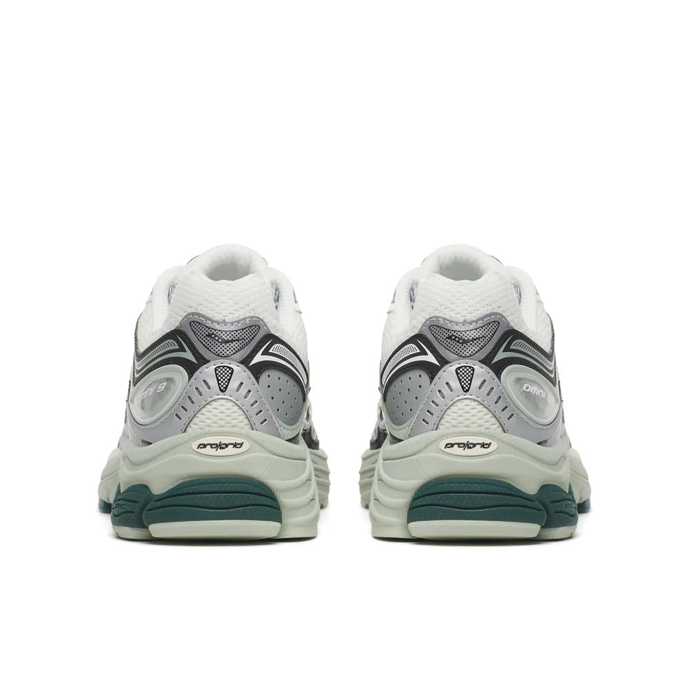 Saucony ProGrid Omni 9 Mist/Seafoam heel view