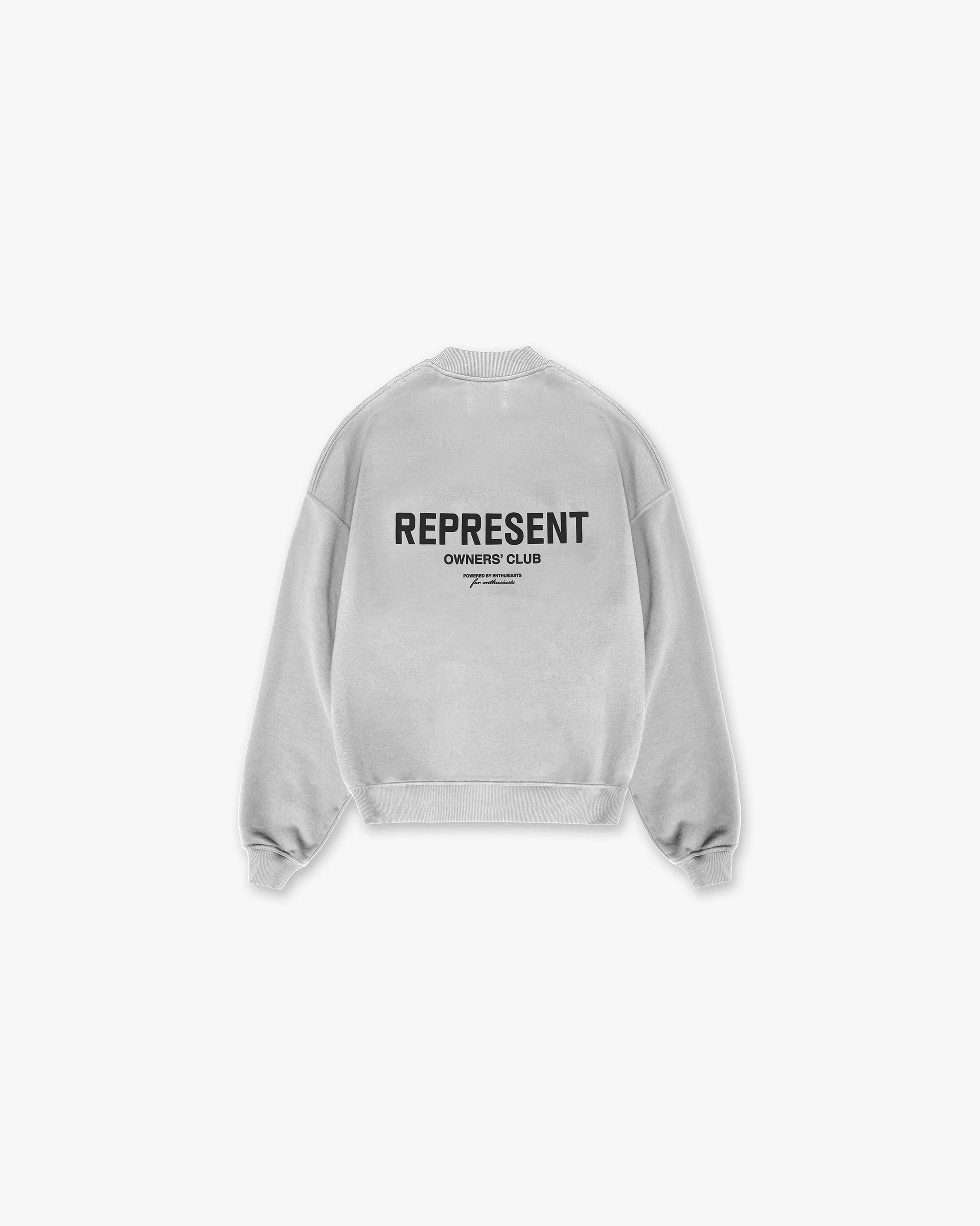 Represent Owners Club Sweater Ash Grey