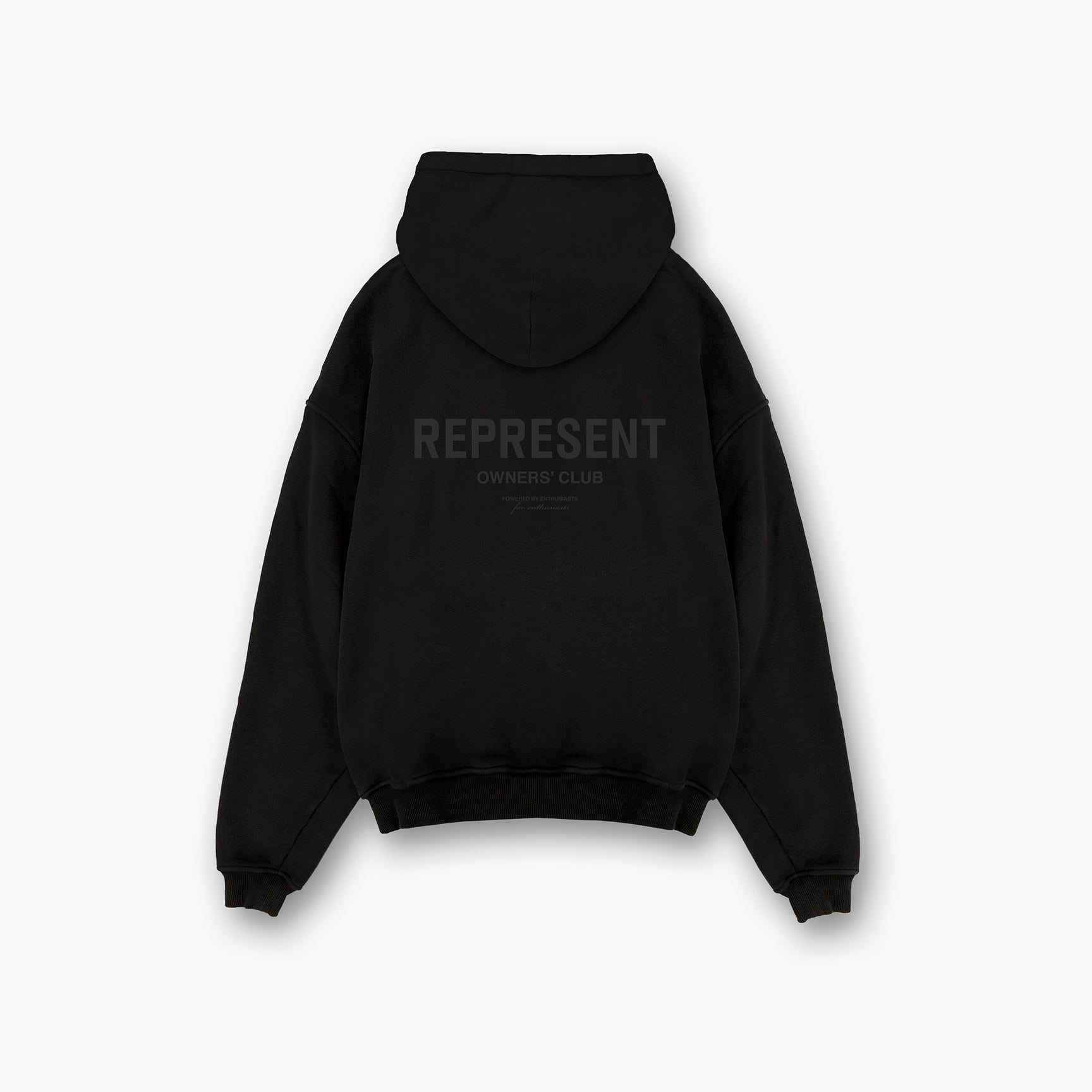 Represent Owners Club Hoodie - Black Reflective