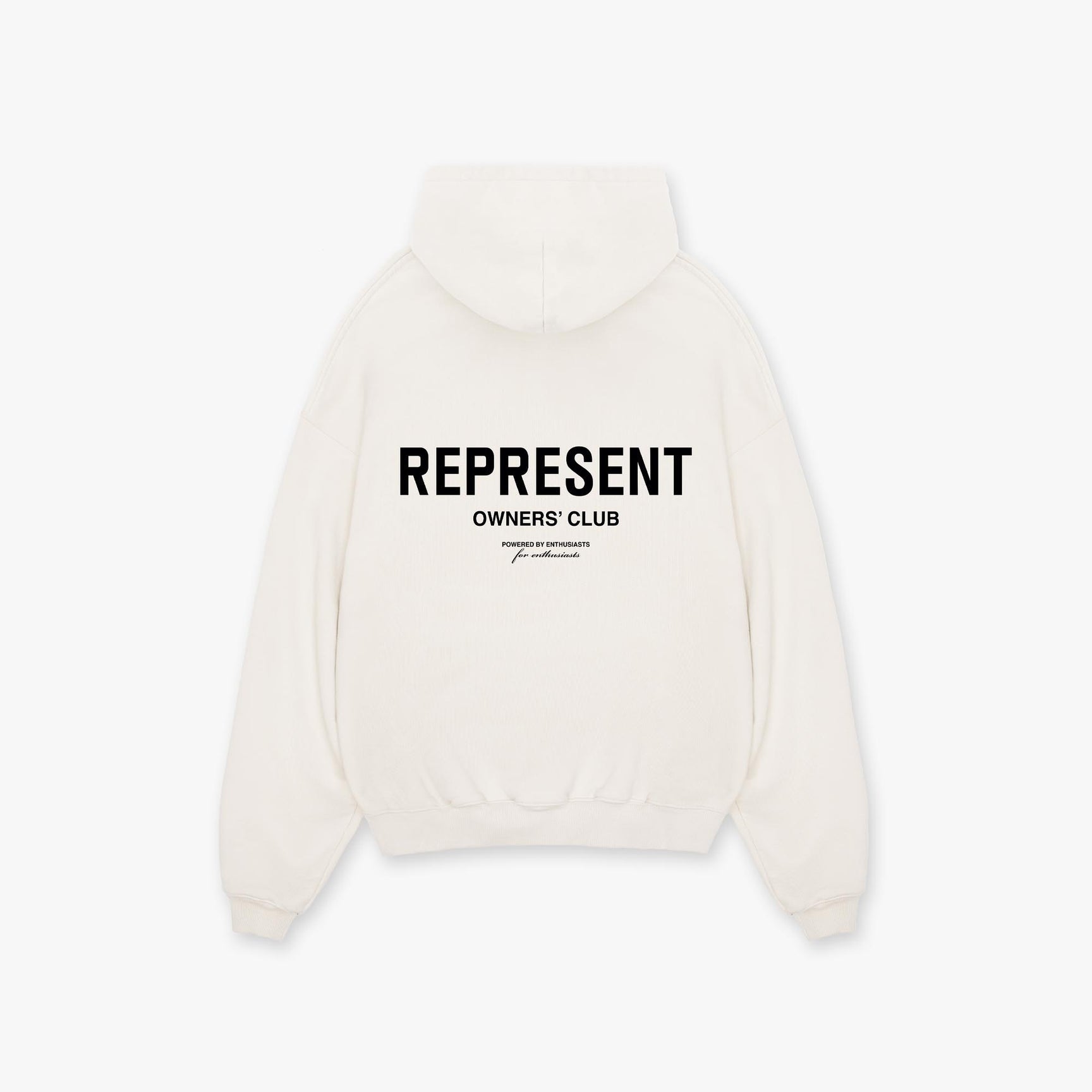 Represent Owners Club Hoodie - Flat White