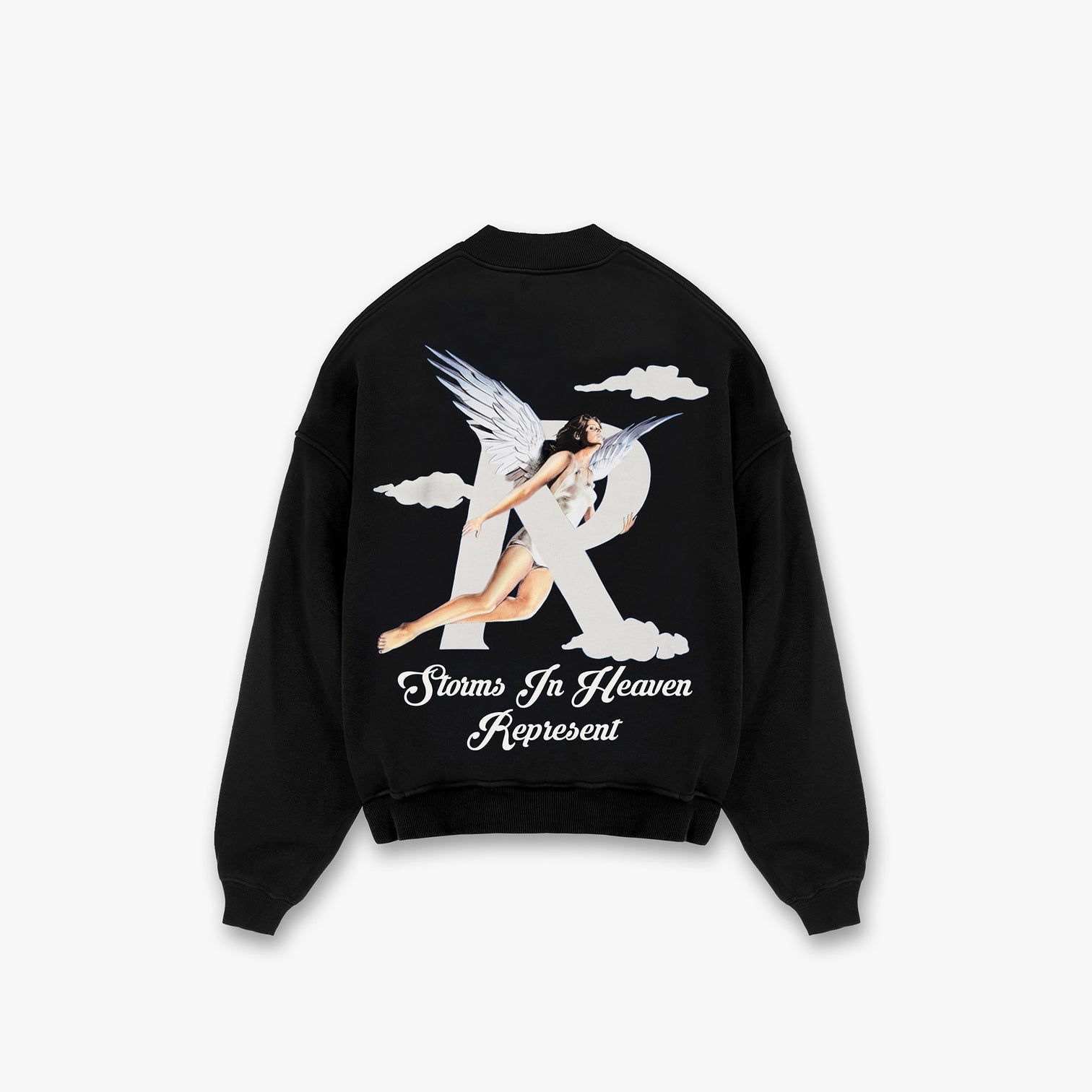 Represent Storms In Heaven Sweater - Black